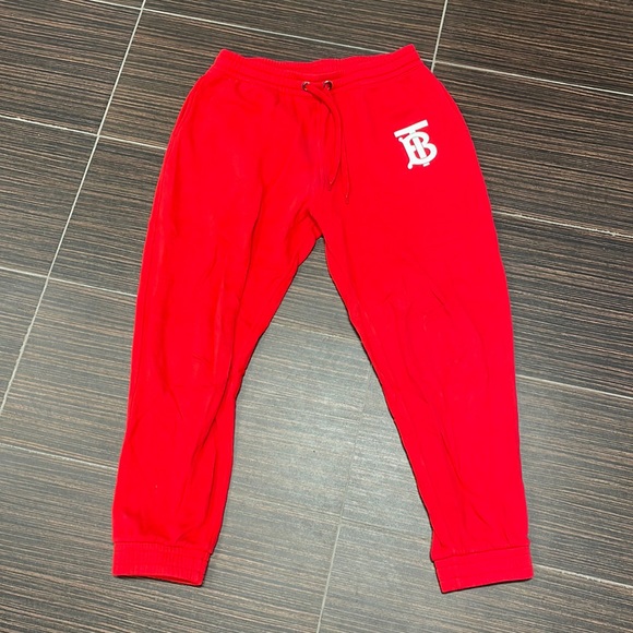 Burberry Jogging Trousers in Cotton W TB Monogram